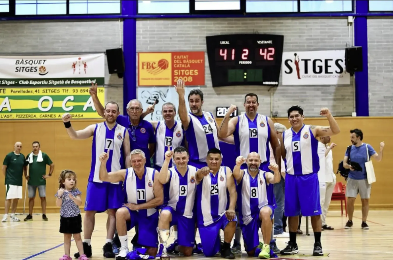 SD Espanyol — victòria al marcador